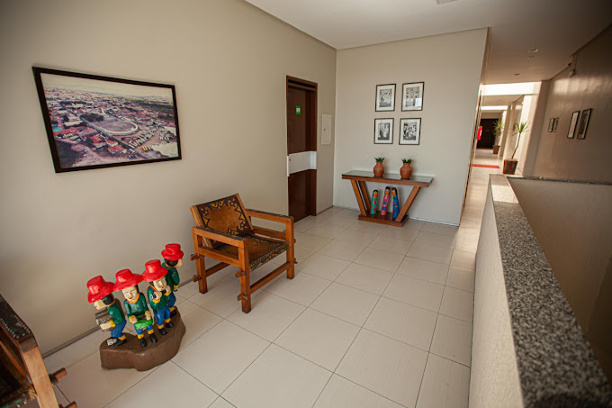 Hall da Pousada com Arte do Cariri